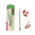 Wholesale Triangle Heads Metal Stainless Steel Nail Cuticle Remover Pusher