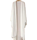 Plus Size Summer Wholesale Handmade Caftan Dress Cape Eid Ramadan Kaftan Abaya Cape for Women Casual Dress