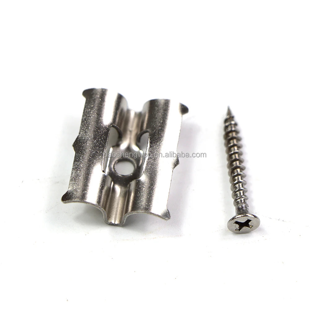 Outdoor Bamboo Decking Flooring Hidden Fastener Deck Clips for Bamboo Decking