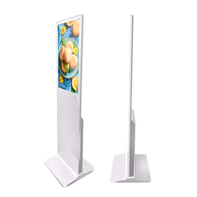Shopping Mall 32 Inch White AIO With Win 10 Android System Capacitive Touch Screen Kiosk
