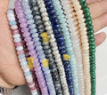 Beadsnice Natural Gemstone  Sterling Silver  Clasp Beads Necklace