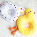 Cat Elizabeth Collar Cute Little Yellow Chick Goose Adjustable Anti-Lick Neck Cover Headset