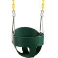High-Duty Toddler Bucket Swing Set Coated Chains Indoor/Outdoor Use Plastic Steel Metal Construction 500LBS Huge Size Unisex