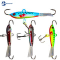 63mm 10g  Metal Ice Jig  Lead  Fishing Bait Balanced Fish Ice Fishing Lure Jigging