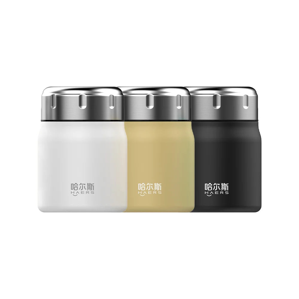 Stainless Steel Insulated Thermos Snack Soup Food Jar with 12-24 Hours Insulation Leakproof and Large Capacity