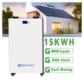 Powerwall 15kwh Batteries 51.2v 100ah 200ah 300ah Wall Mounted Home 48v 5kwh Solar Energy Storage Lifepo4 Battery