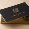 Custom Logo Printing Your Own Text Business Cards Screen Printing Cardboard Matte Glossy Finishing Luxury Exhibition Recyclable