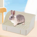 Hot Sale Plastic Rabbit Litter Box Toilet Drawer Corner Sustainable 20L Capacity Pet Pan for Small Animals