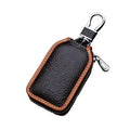 New Design Car Key Holder with  Genuine Leather Zipper Key Pouch Key Case for Men