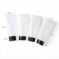 New 100ml Eco-friendly PE Transparent Plastic Tube Flip Cover for Face Cream Body Lotion Face Mask Skin Care Berry Brand