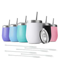 Thermal Cup Splash Proof Sliding Lid Stainless Steel Coffee Mug