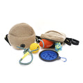 Velvet Sherpa Premium Belt Luxury Dog Treat Training Pouch for Walking