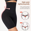 Plus Size High Waist Seamless Body Shaper Shorts Women Postpartum Tummy Control Waist Slimmer Butt Lifter Shapewear