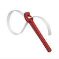 12-Inch Oil Filter Wrench with Aluminum Handle and Nylon Strap for DIY Use