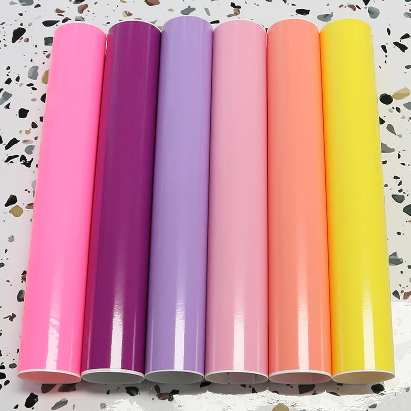 Fade/Weather Resistance Bright Color Cut Clean Edge High Tack Permanent Self Adhesive Vinyl Cutting Vinyl Material