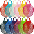 China Factory Custom Reusable Cotton Net Beach Mesh Grocery Tote Bags