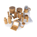 Eco Friendly Bamboo Cosmetic Packaging Natural 30ml 50ml Bamboo Dropper Bottle