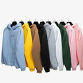 4 Men's Winter Embroidered Custom Hoodies Streetwear Tracksuit Pullover Regular Fit Sweatshirts