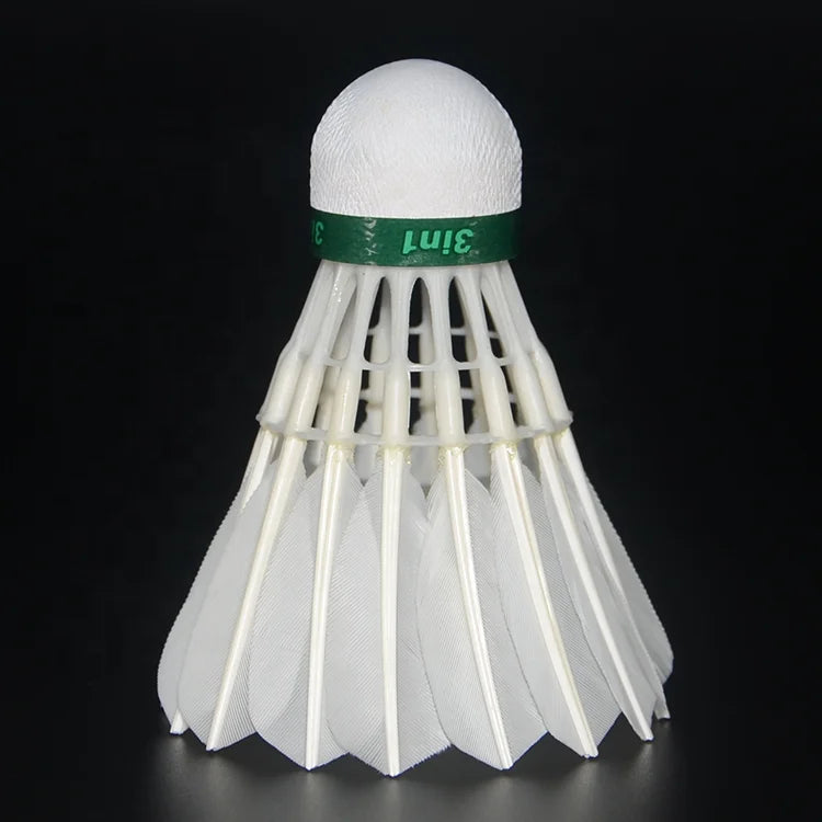3in1 D45 Professional Fiber Cork Class Goose Feather Badminton Shuttlecock High Stable Super Durable for Professional Tournament