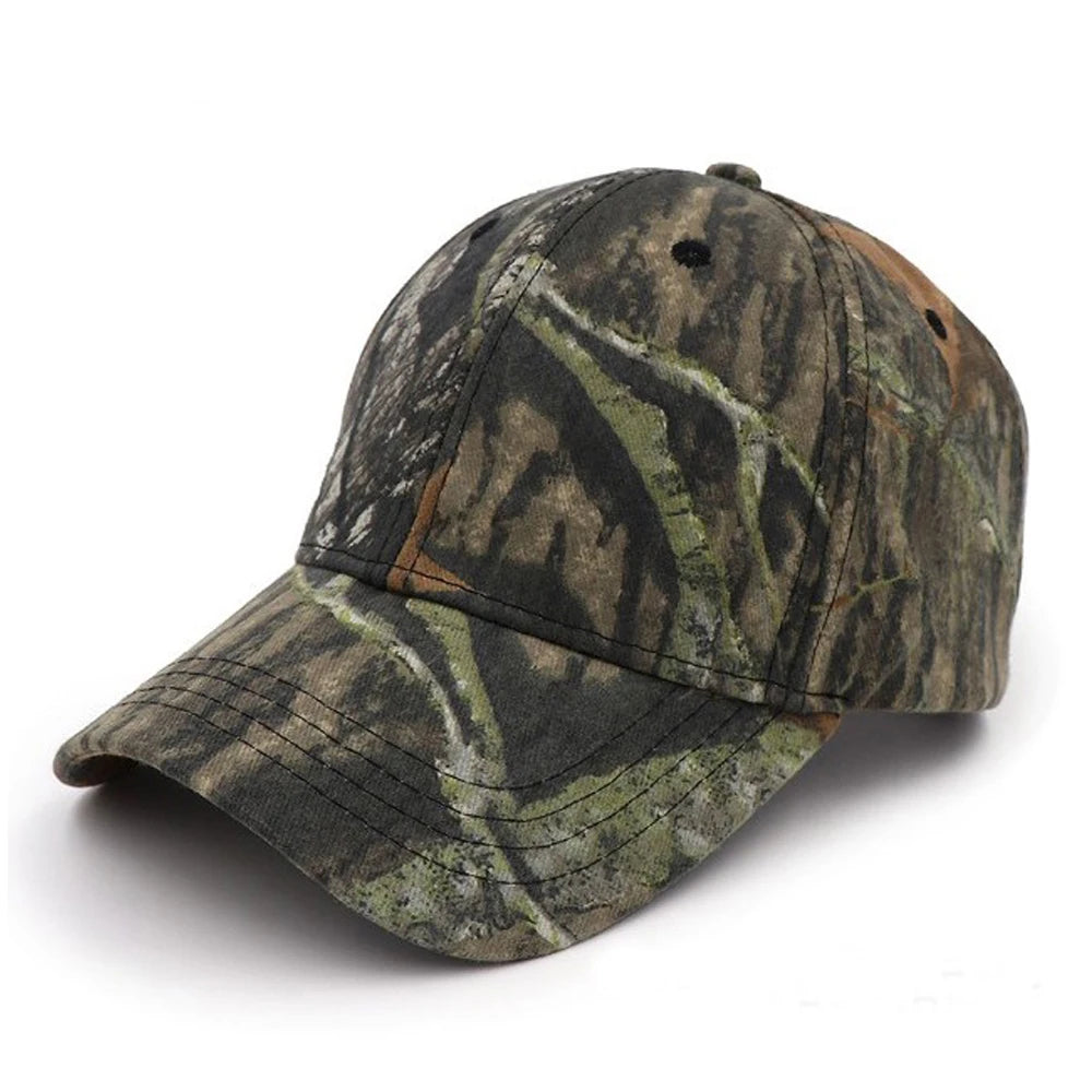 Wholesale Grorras Custom Embroidery Real Tree Camo Hats for Men Distressed Vintage Mossy Camo Cap Hats