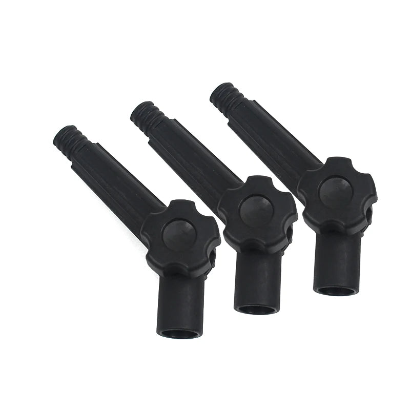 Xinxing Eco-Friendly Black Aluminum Plastic Angle Adapter 3/4 ACME American Threaded Tip Extension Telescopic Dust Cleaning Pole MegaBDM