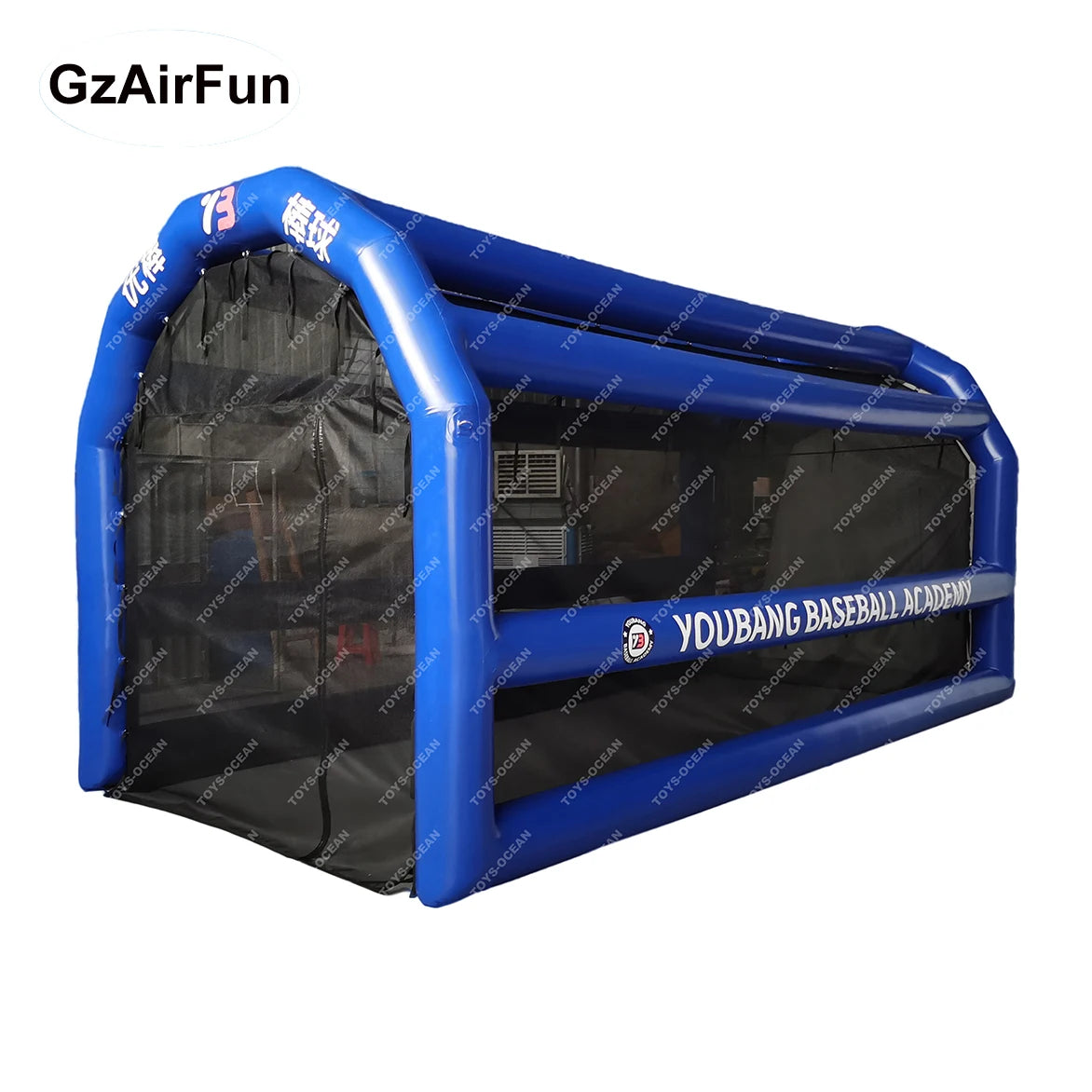 Commercial PVC Inflatable Baseball Batting Cage Inflatable Sport Games Baseball Field for Kids and Adults
