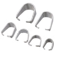 Stainless Steel Diy Jewelry Accessories Melon Seed Buckle Necklace Pendant Clasp Necklace Pendant Buckle Clasps