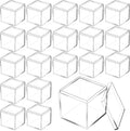 2.2 X 2.2 X 2.2 Inch Small Acrylic Square Cube Box With Lid Clear Plastic Display Rack for Candy Pill Tiny Jewelry Toys Gifts