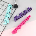 Silicone Beauty Tools Storage Rack Makeup Brush Organizer Silicone Makeup Brush Holder with Suction