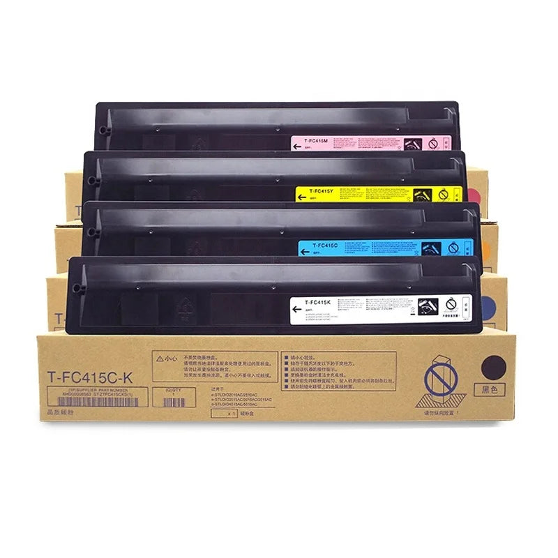 HUIBA Compatible TFC415 Black Toner Cartridge for E-Studio 3015/3515/4515/5015AC Models Full Top Qualified ISO/CE