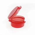 1ml 3ml 5ml 10ml Flip Top Cream Mini Container Plastic Jar with Hinged Top for Cosmetic Sample Packaging