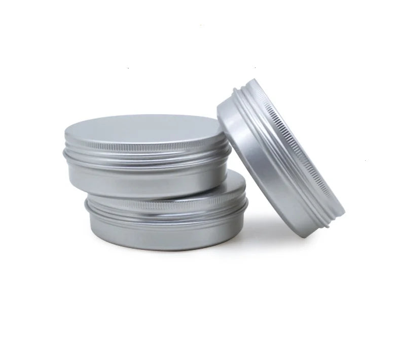 Factory Wholesale 100ml/4oz Food Safe Aluminum Tins with Twist Lid for Cosmetic Face Cream & Perfume-Airtight Packaging
