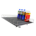 Light Duty Single-Sided Supermarket Rack Freezer Shelf Gravity Feed Beverage Shelf Promotion Metallic Material Freezer Shelf