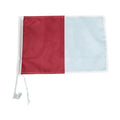 Custom Car Flag 12 x 18 30x45cm Any Color Any Design with Plastic pole Custom Design Flags for Window Decoration