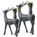 Animal Shape Deer Fiberglass Decor Home Garden Hotel Shipping Mall Decor Nordic Decor