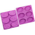 OEM/ODM 6 Cavity Saffron Bee Flower Honeycomb Silicone Soap Mold DIY Handmade Soap 3D Cake Mould for  Cake and Soap Bath