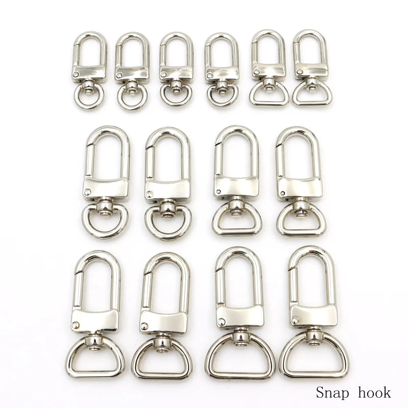 Brand Bag Quality Hardware 13mm Swivel Bag Snap Hook Custom Purse Clasps