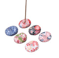 3.2*2.6*1.3cm Wholesale Small Ceramic Mini Cute Handmade Craft Decoration Japanese  Cute Chopstick Rest Incense Stick Holder