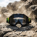 HUBO HB-157 Racing MX Motocross Goggles UV400 Protection PC Lenses TPU Frame CE Certified Custom Tear off Roll off