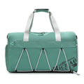 Women's Nylon Waterproof Sports Gym Bag with Shoe Compartment New Design for Travel Work Out