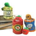 Wholesale Eco-Friendly Luxury Custom Dog Plush Toy Bottle Series Stuffed Plush Jar Pet Squeaky Chew Toys