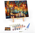 LS Factory Direct Selling Landscape Scenery Canvas Art Graceful Custom Diy Painting by Numbers Paint by Number Kits