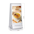 Restaurant Customer Service Calling System Double 8 Inch LCD Touch Screen Advertising Media Player Table Digital Menu Display