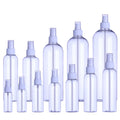 PET PCR Plastic Transparent Round Bottle 30 50 60 80 100 120 150 200 250 300 500 750 1000ml