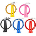 PVC Steel Wire Racing Jump Rope with Axle Fitness Exercise Jump Rope