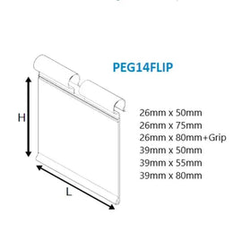 Plastic Price Label Holder PP/PVC/PET Clear Price Tag Data Strips Clips for Retail Shop Supermarket Display Wire Shelf
