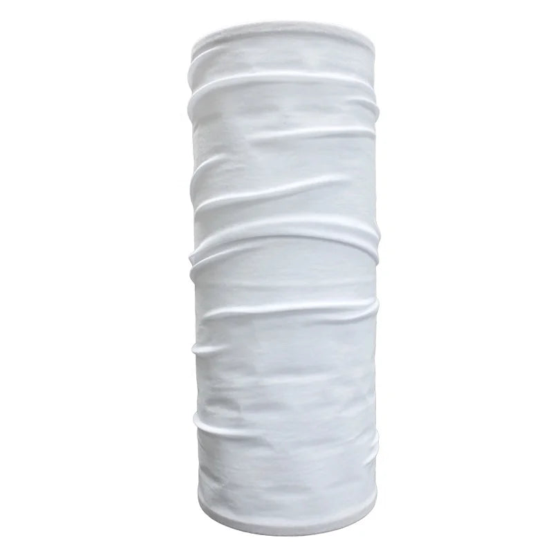Sublimation Plain Blank White Seamless Tube Bandana Sublimation Print Bandana Fabric MegaBDM