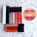 8 Colors Fruit Flavor Capsicum Extract Vegan Lip Plumper Liquid Serum Private Label