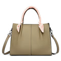 New Women's Genuine Leather Crossbody Handbag Fashionable Messenger Style Gift for Mom
