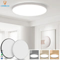 Modern Surface Mounted Bedroom Living Room Home Lighting Round Pink Black Ceiling LightLed Ceiling LampLed Ceiling Light